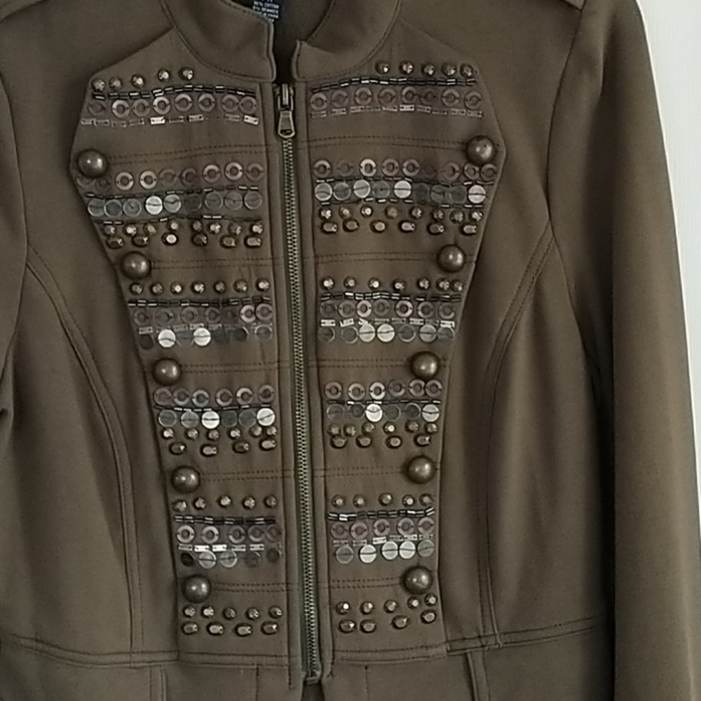 INC International Concepts Military Style JacketPM